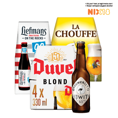 La Chouffe, Liefmans, Duvel of Brouwerij 't Ij